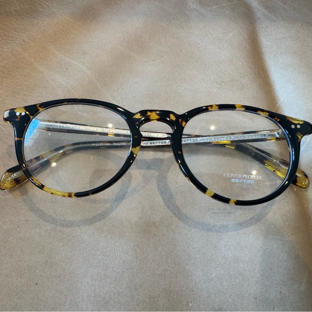 Oliver Peoples Tortoise Frames - new